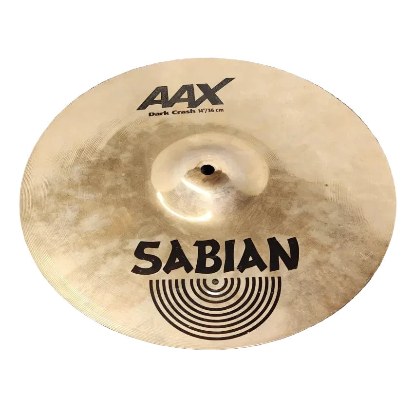 Used Sabian AAX Dark Crash Cymbal 14" - Good - Drum Center Of Portsmouth