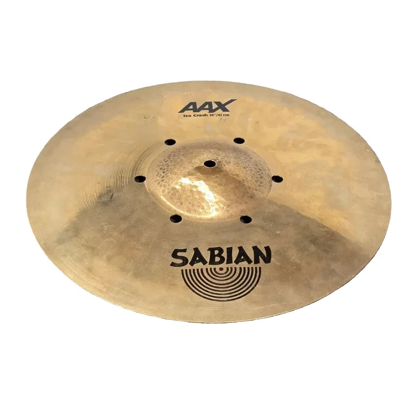 Used Sabian AAX Iso Crash Cymbal 16" - Good - Drum Center Of Portsmouth