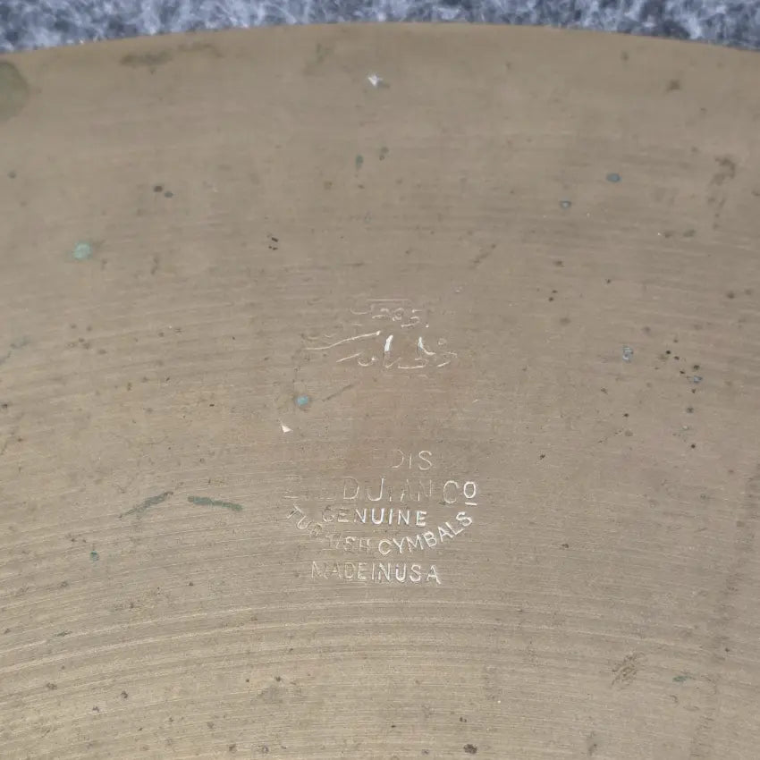 Used Vintage Zildjian Crash Cymbal 17" - Fair - Drum Center Of Portsmouth