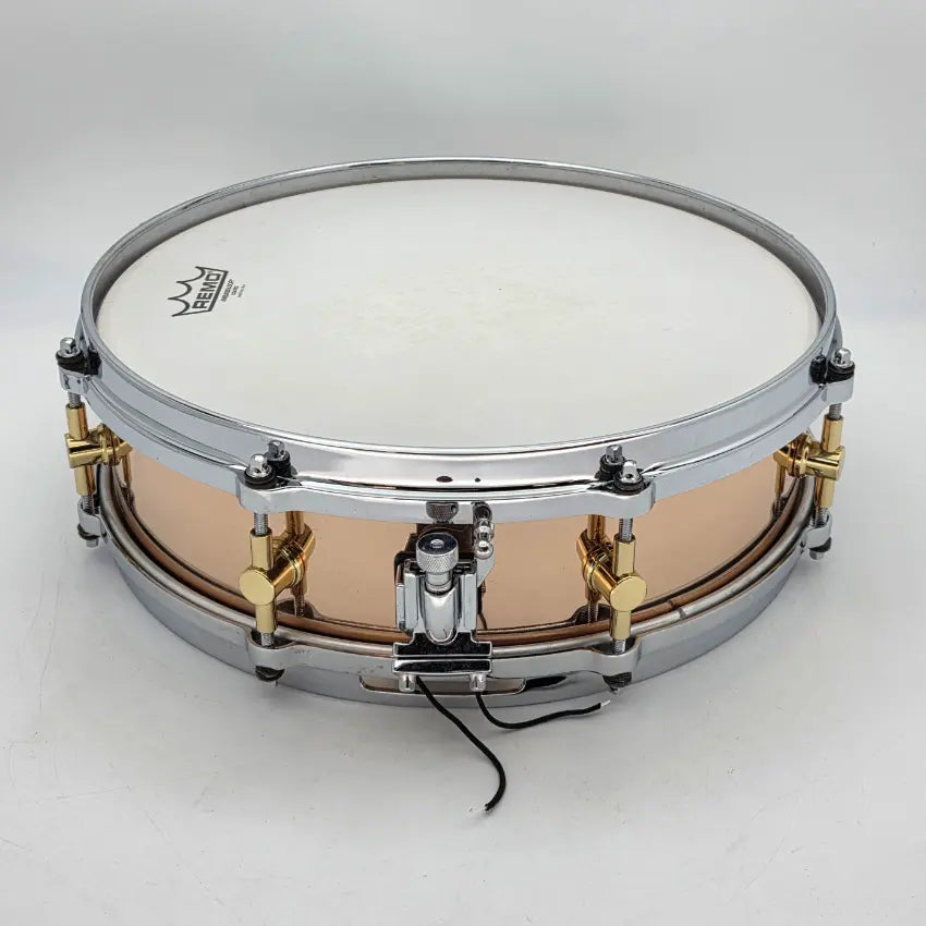 Used Canopus 'The Bronze' Snare Drum 14x4 w/Cast Hoops - Very Good - Drum Center Of Portsmouth