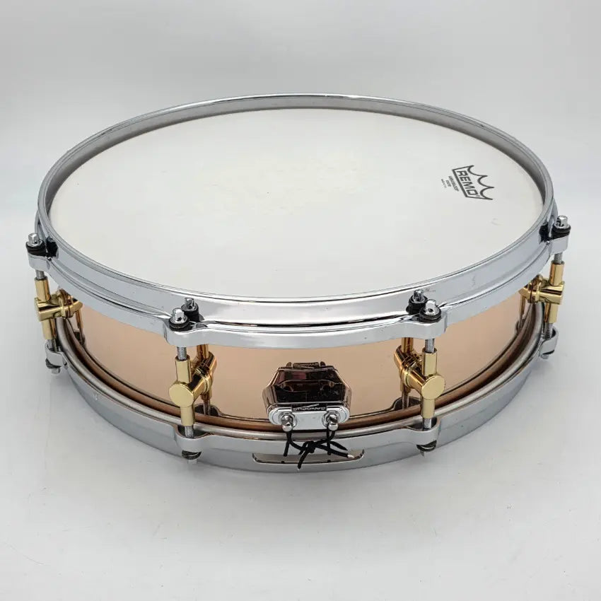 Used Canopus 'The Bronze' Snare Drum 14x4 w/Cast Hoops - Very Good - Drum Center Of Portsmouth