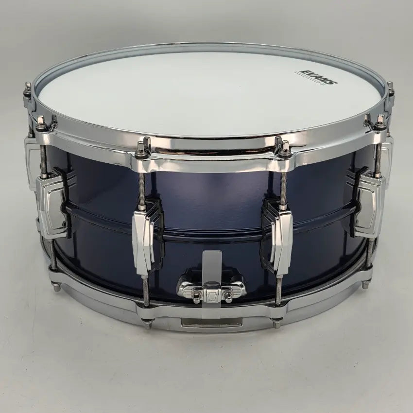 Used Ludwig Black Beauty Snare Drum 14x6.5 Blue Diamond - Very Good - Drum Center Of Portsmouth