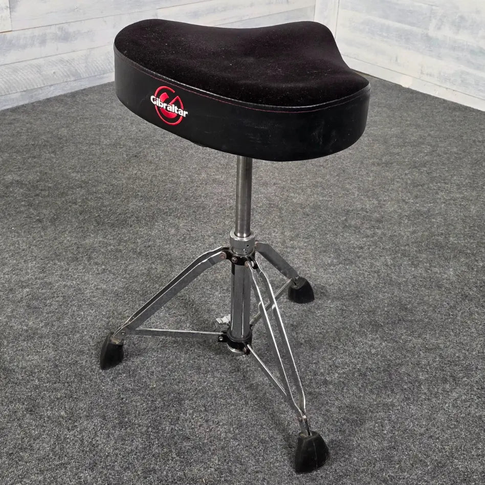 Used Gibraltar Hydraulic Drum Throne 9608HM - Very Good - Drum Center Of Portsmouth