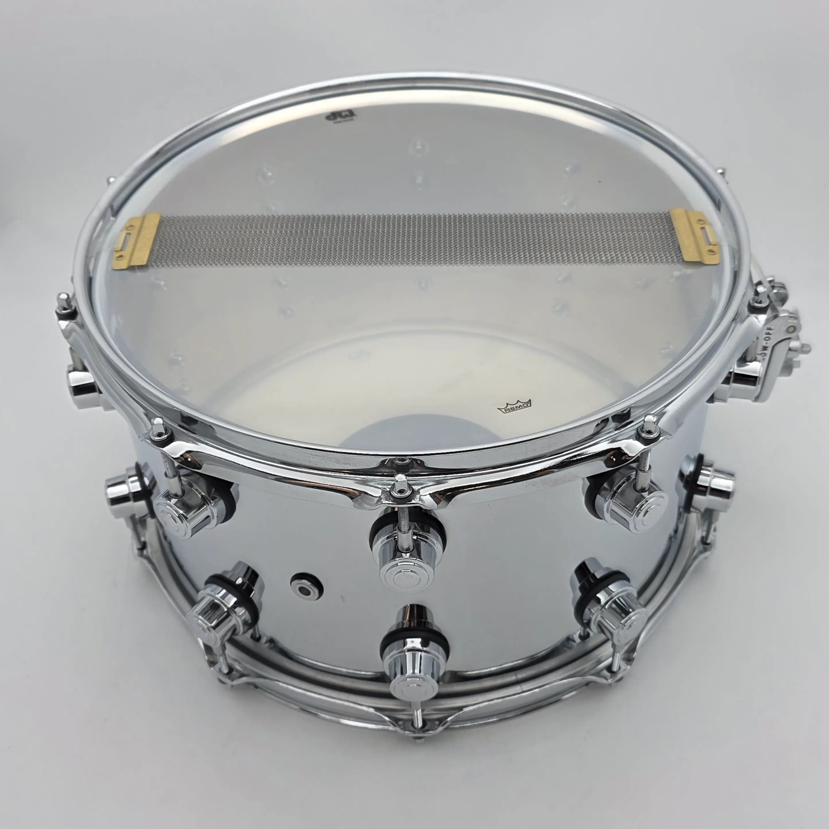 Used DW Performance Chrome Over Steel Snare Drum 14x8 - Very Good - Drum Center Of Portsmouth