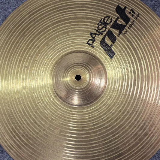 Used Paiste PST 3 Crash/Ride Cymbal 18" - Good - Drum Center Of Portsmouth