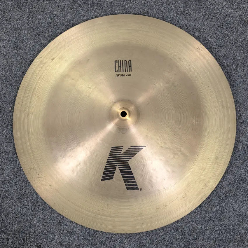 Used Zildjian K China Cymbal 19" - Good - Drum Center Of Portsmouth