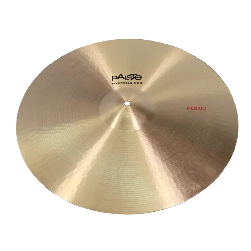 Used Paiste Formula 602 Medium Crash Cymbal 19" - Very Good - Drum Center Of Portsmouth