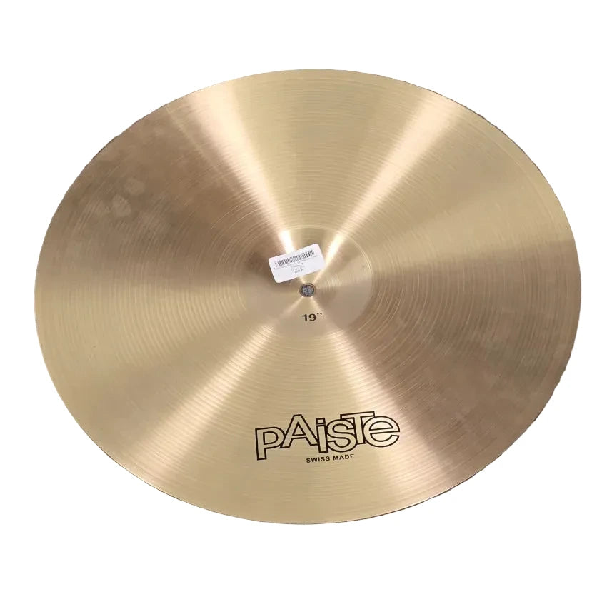 Used Paiste Formula 602 Medium Crash Cymbal 19" - Very Good - Drum Center Of Portsmouth