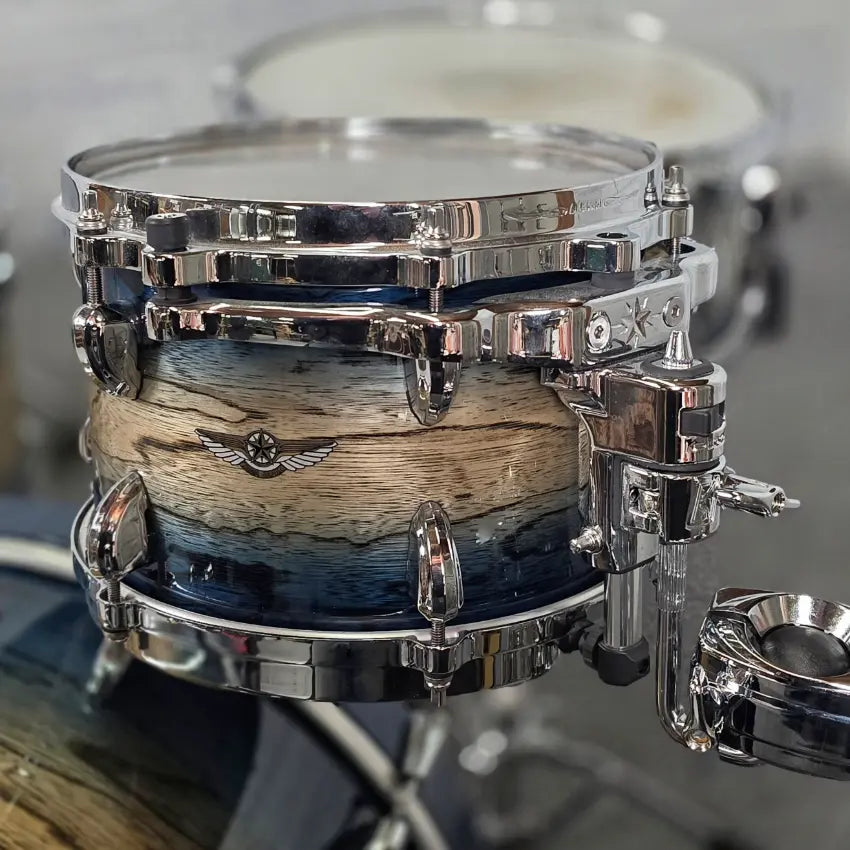 Used Tama Star Walnut 5pc Drum Set Indigo Japanese Sen Burst - Good - Drum Center Of Portsmouth