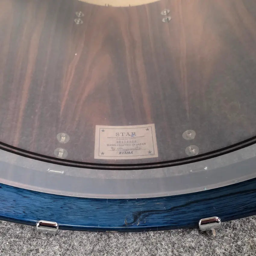 Used Tama Star Walnut 5pc Drum Set Indigo Japanese Sen Burst - Good - Drum Center Of Portsmouth
