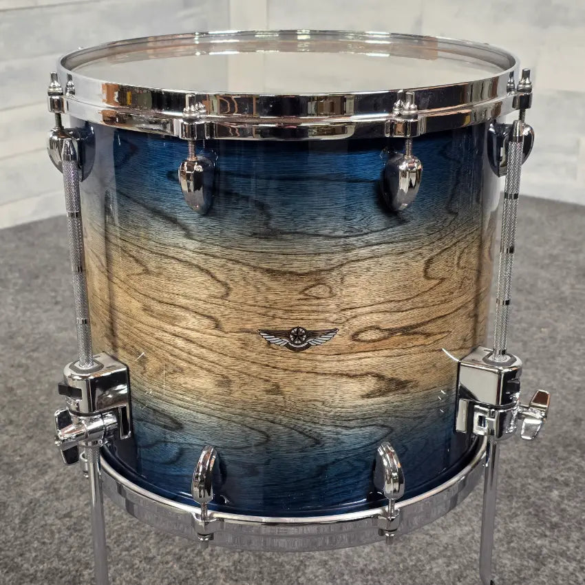 Used Tama Star Walnut 5pc Drum Set Indigo Japanese Sen Burst - Good - Drum Center Of Portsmouth
