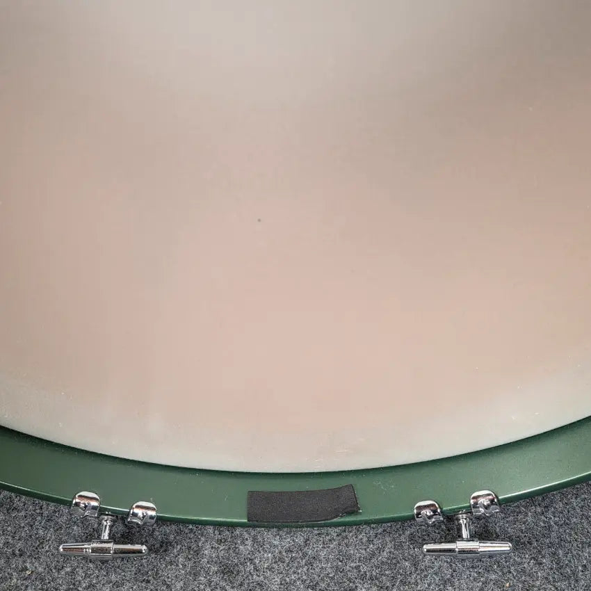 Used George Way Tuxedo Studio 3pc Drum Set Kaddy Green - Very Good - Drum Center Of Portsmouth