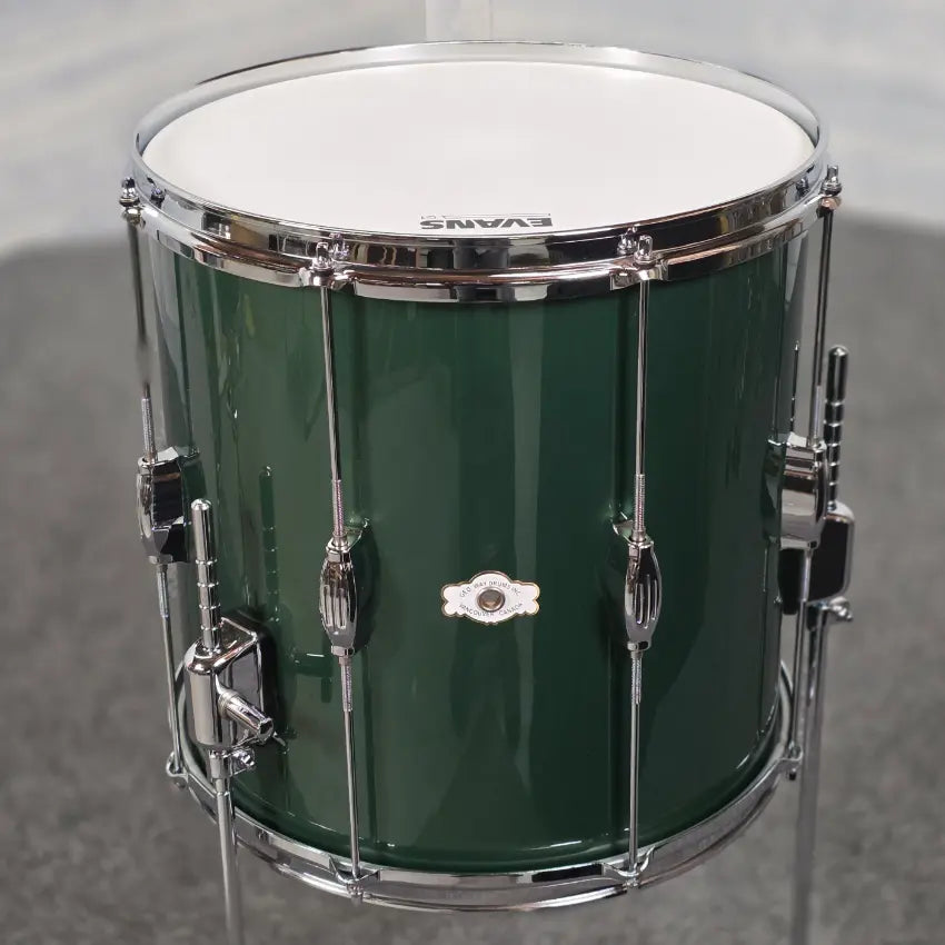 Used George Way Tuxedo Studio 3pc Drum Set Kaddy Green - Very Good - Drum Center Of Portsmouth