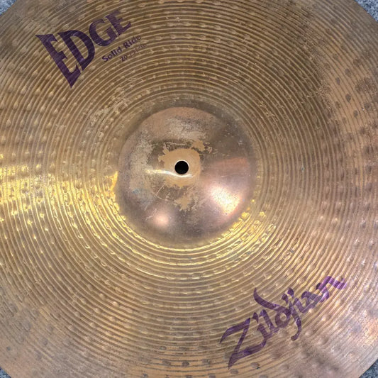 Used Zildjian Edge Solid Ride Cymbal 20" - Good - Drum Center Of Portsmouth