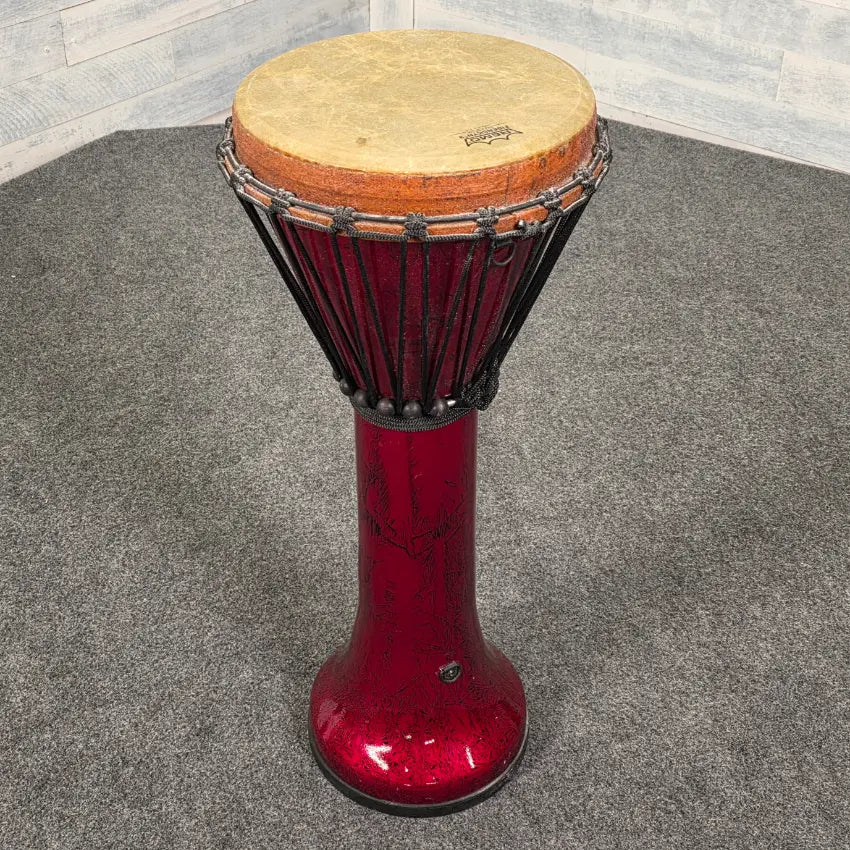 Remo Klong Yao 12x32 Red Crystalline - Good - Drum Center Of Portsmouth