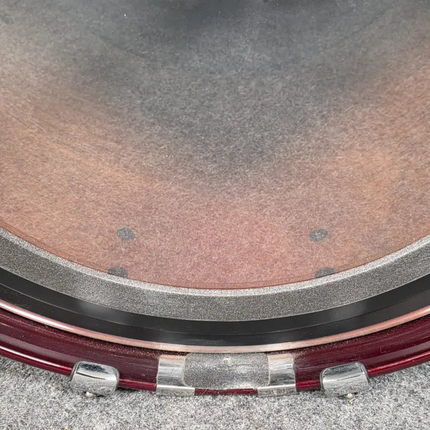 Used Pearl Reference 4pc Drum Set Scarlet Fade w/Cases - Very Good - Drum Center Of Portsmouth