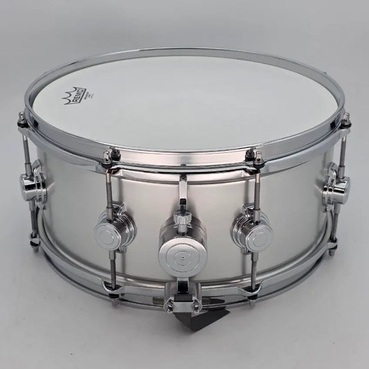 Used George Way Aristocrat Aero Aluminum Snare Drum 14x6.5 - Very Good - Drum Center Of Portsmouth