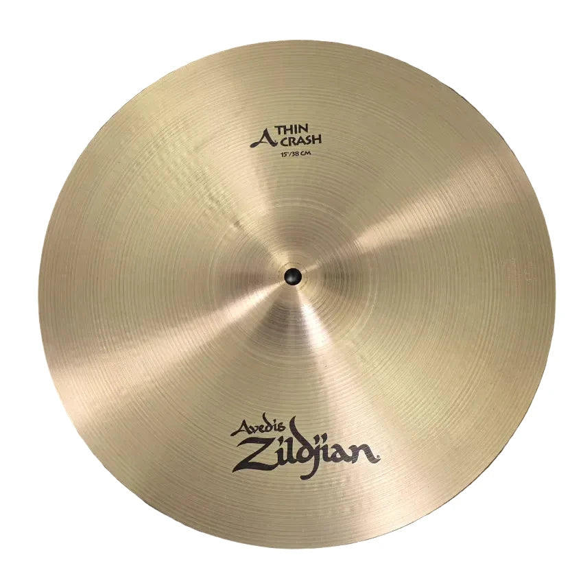 Used Zildjian A Thin Crash Cymbal 15" - Very Good - Drum Center Of Portsmouth
