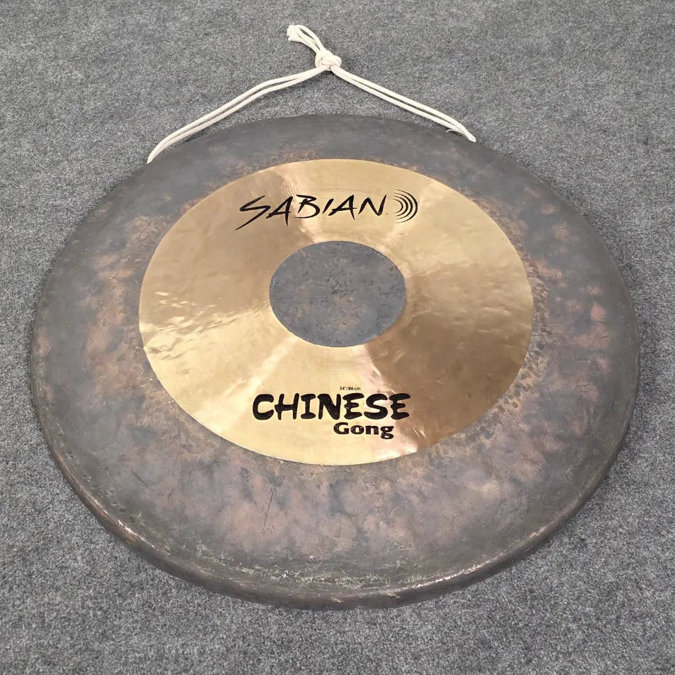 Used Sabian Gong 34" - Very Good - Drum Center Of Portsmouth