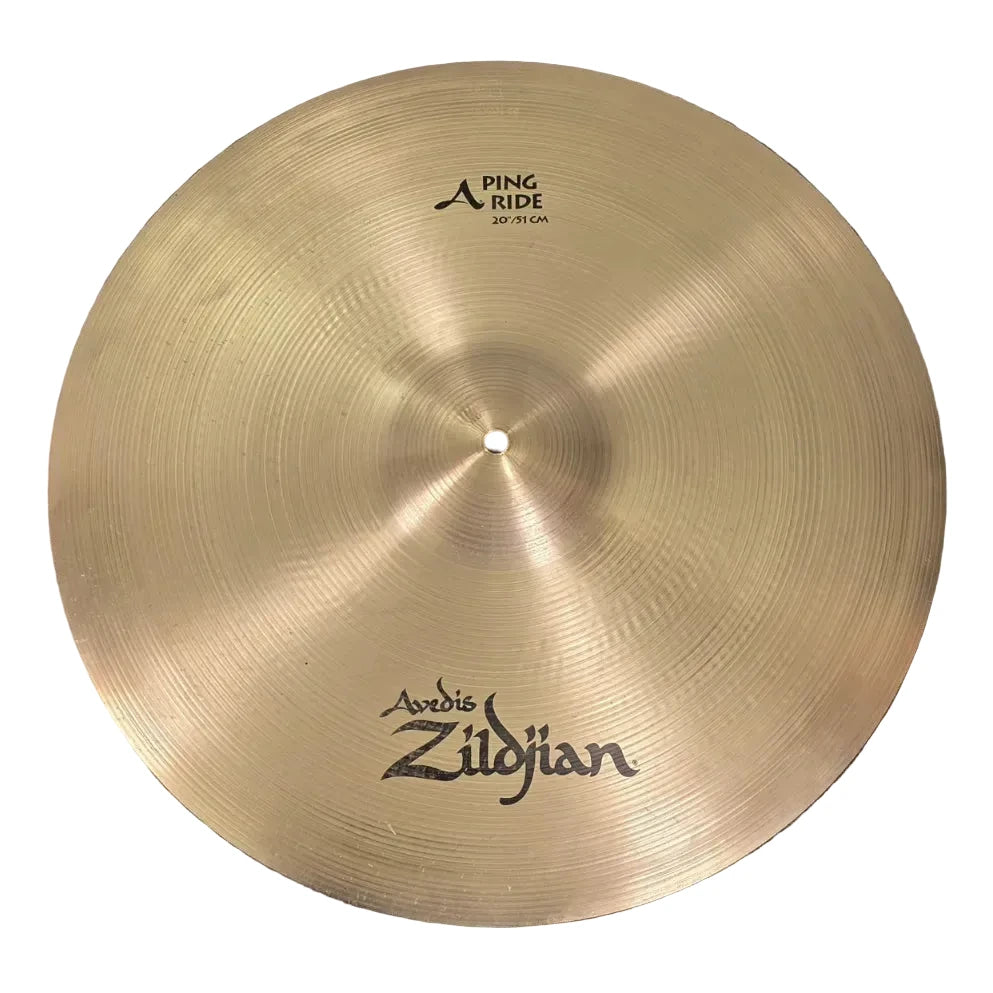 Used Zildjian A Ping Ride Cymbal 20" - Very Good - Drum Center Of Portsmouth