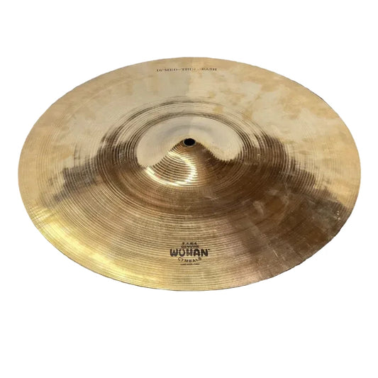 Used Wuhan Medium Thin Crash Cymbal 16" - Good - Drum Center Of Portsmouth