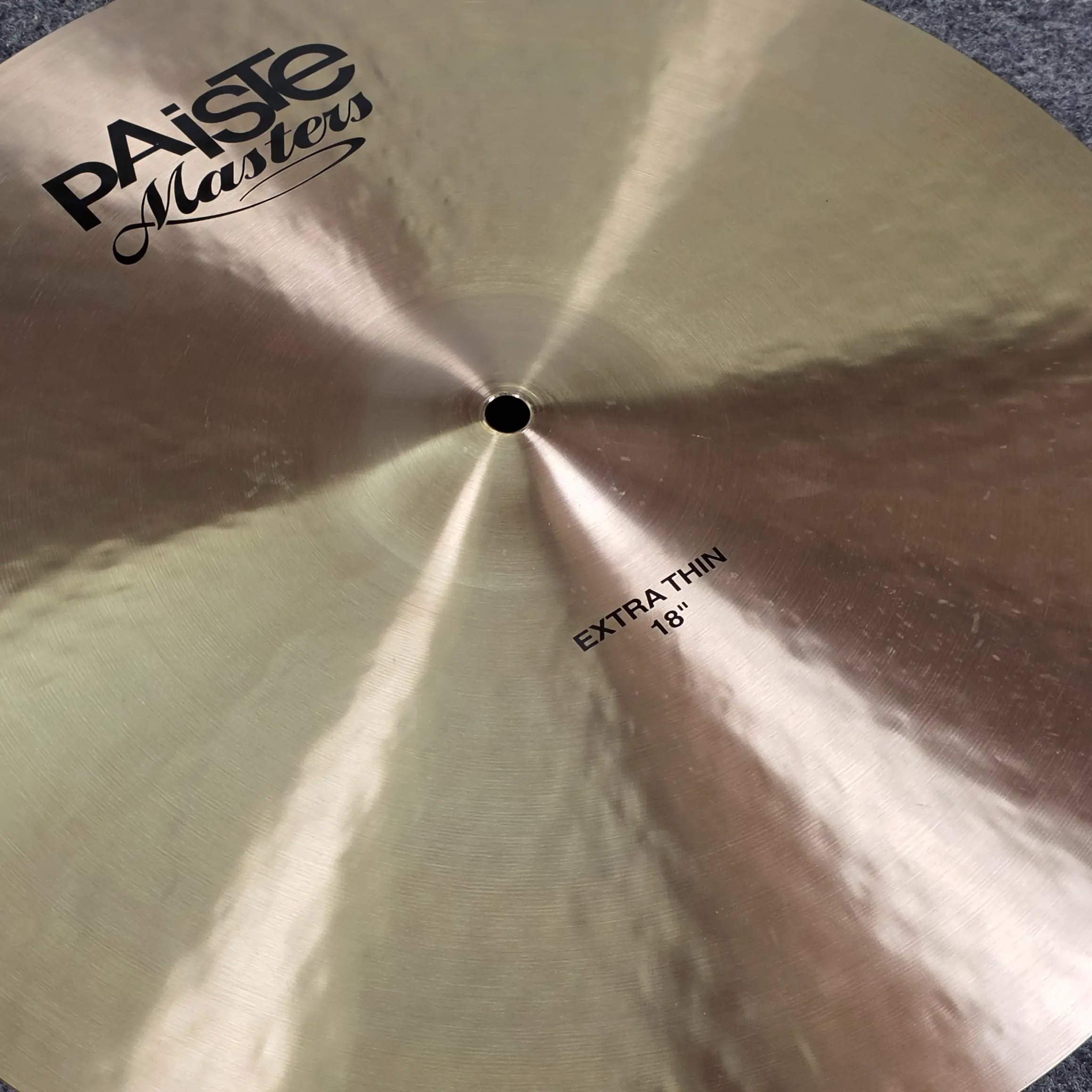 Used Paiste Masters Extra Thin Multi Cymbal 18" - Very Good - Drum Center Of Portsmouth