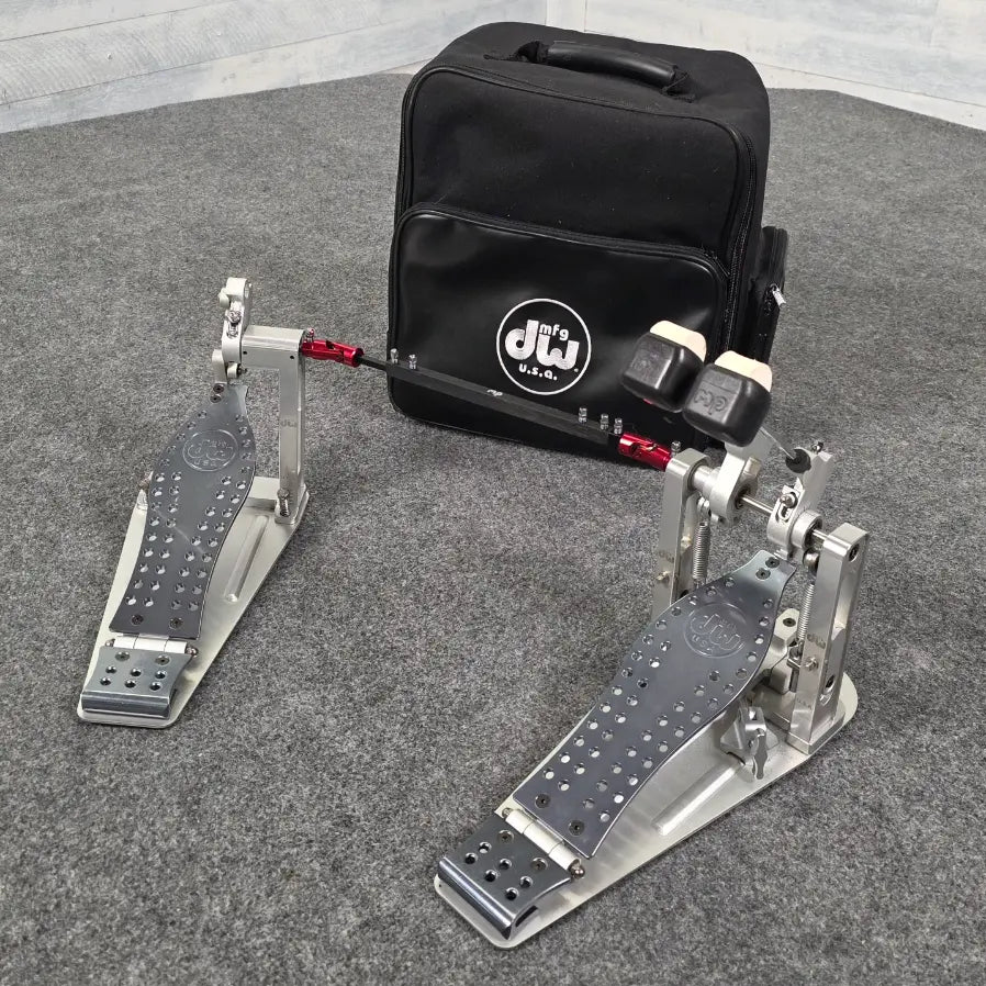 Used DW Machined Direct Drive Double Bass Drum Pedal - Good - Drum Center Of Portsmouth