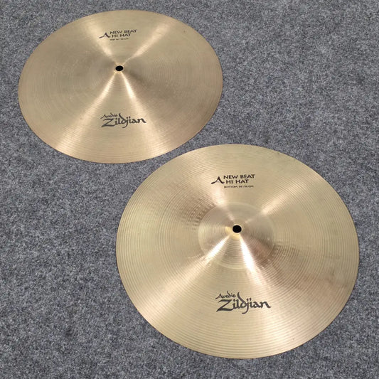 Used Zildjian A New Beat Hi Hat Cymbals 14" - Good - Drum Center Of Portsmouth