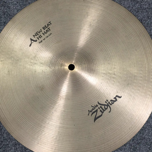 Used Zildjian A New Beat Hi Hat Cymbals 14" - Good - Drum Center Of Portsmouth
