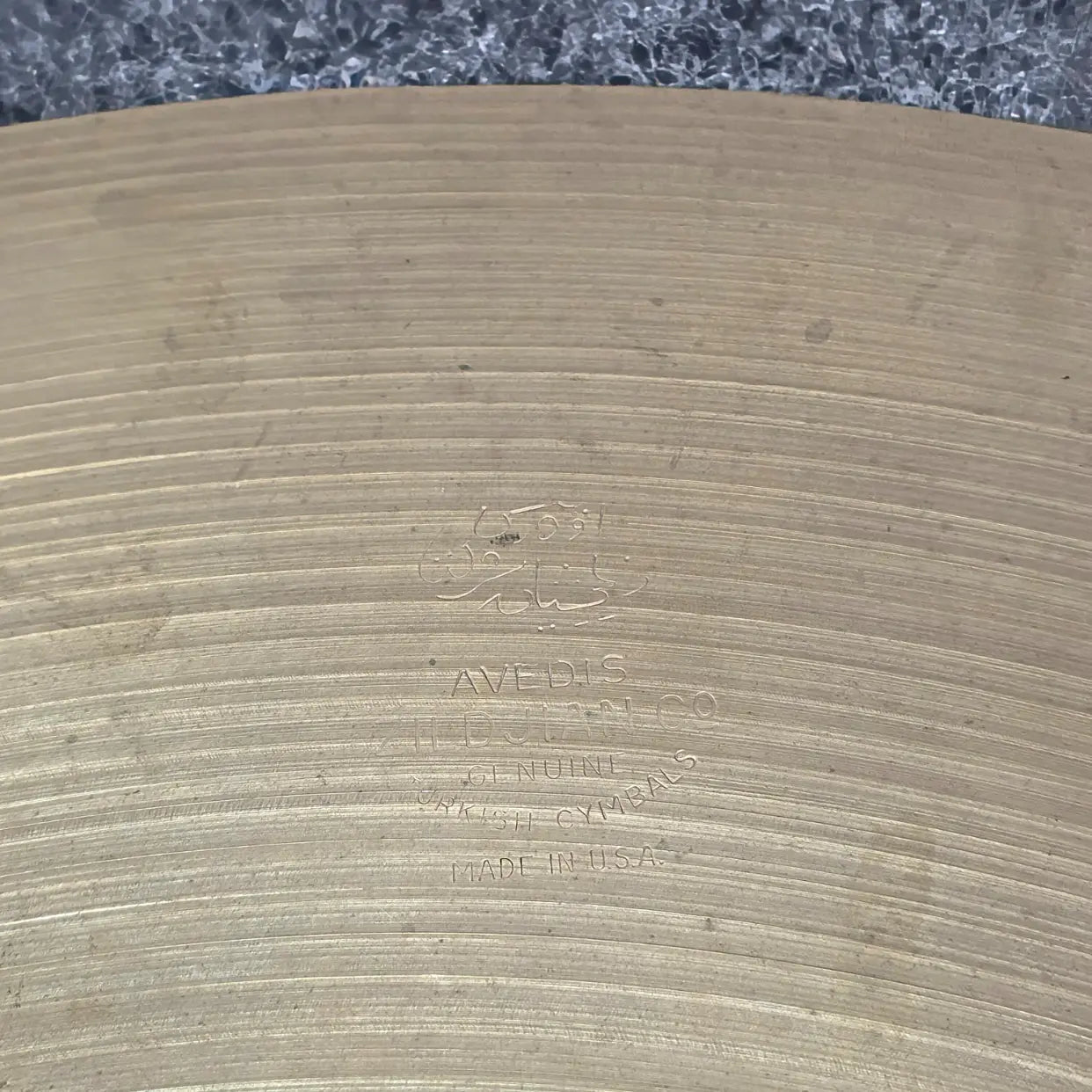 Used Vintage Zildjian A Ride 20" - Fair - Drum Center Of Portsmouth