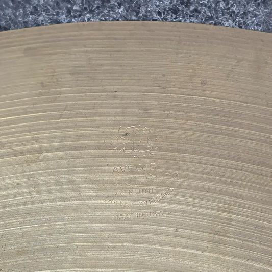 Used Vintage Zildjian A Ride 20" - Fair - Drum Center Of Portsmouth