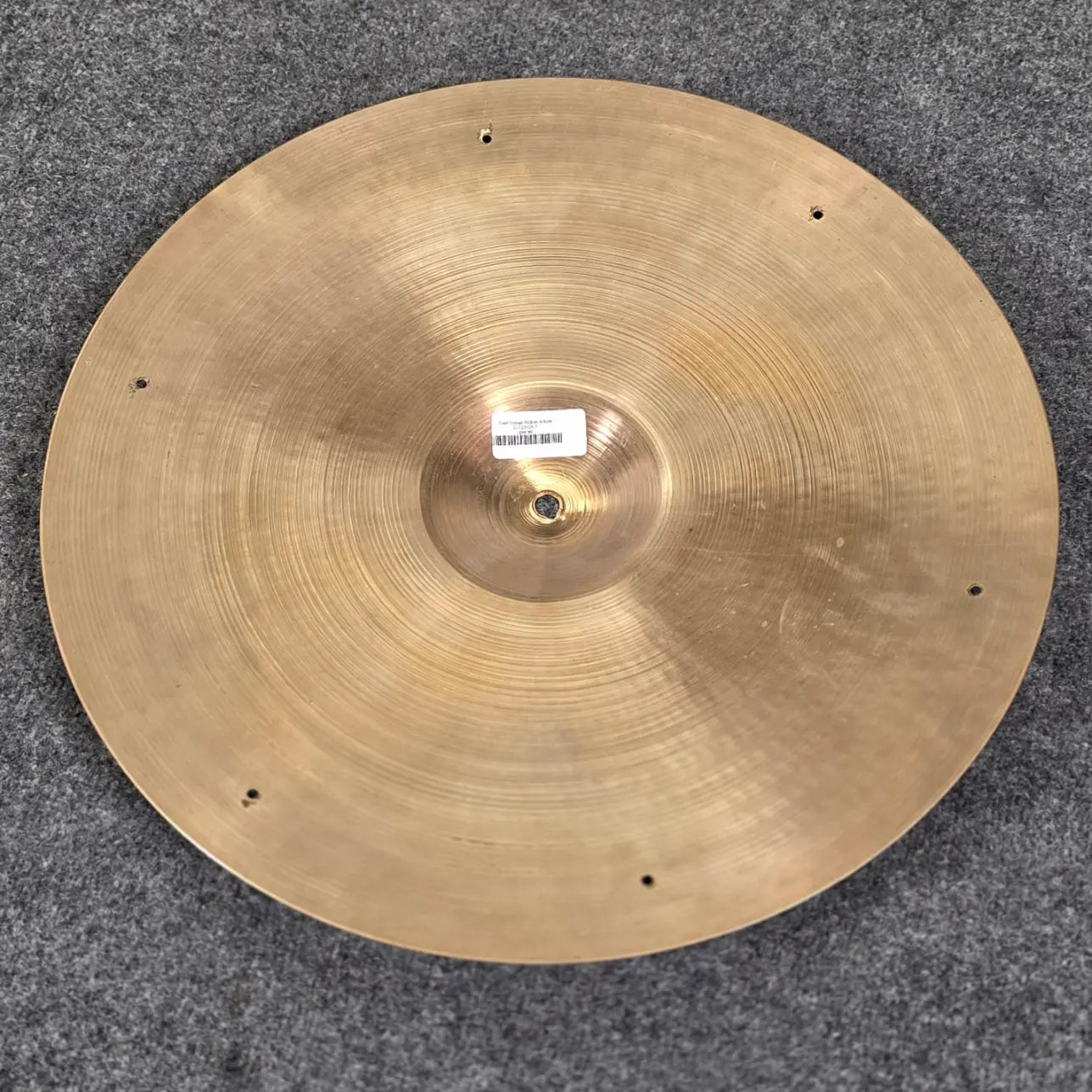 Used Vintage Zildjian A Ride 20" - Fair - Drum Center Of Portsmouth