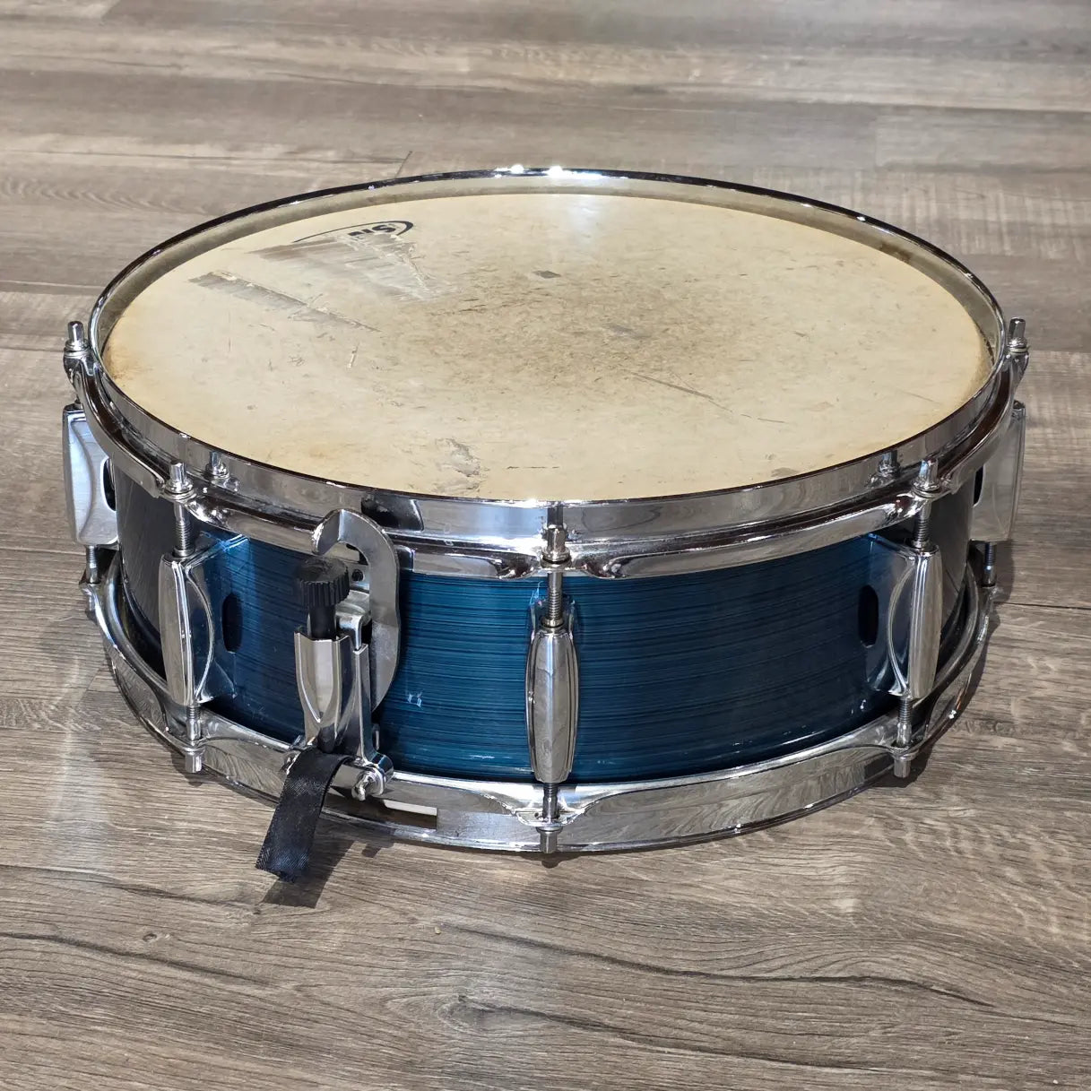 Used Tama Imperialstar 5pc Drum Set Hairline Blue - Good - Drum Center Of Portsmouth