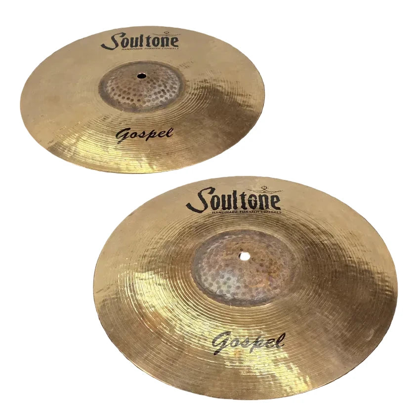 Used Soultone Gospel Hi Hats 14" - Very Good - Drum Center Of Portsmouth