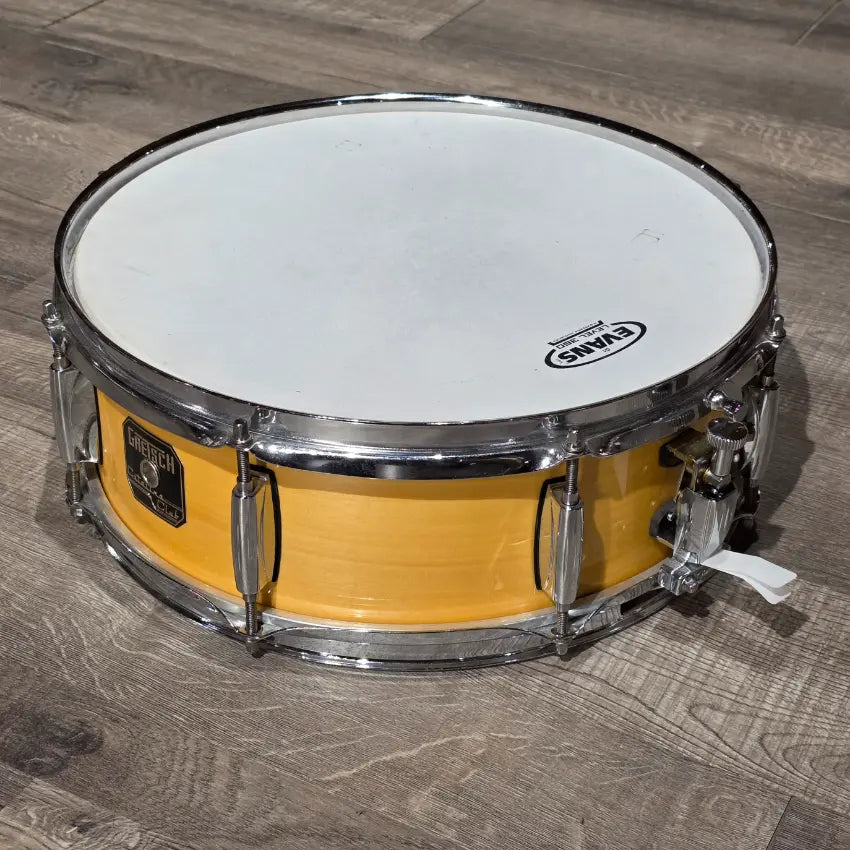 Used Gretsch Catalina Club 4pc Drum Set Gloss Natural - Good - Drum Center Of Portsmouth