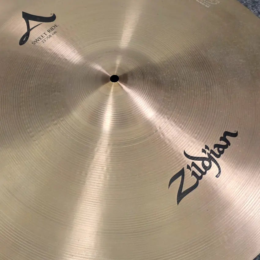 Used Zildjian A Sweet Ride Cymbal 23" - Very Good - Drum Center Of Portsmouth