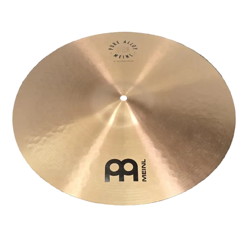 Used Meinl Pure Alloy Medium Crash Cymbal 16" - Very Good - Drum Center Of Portsmouth