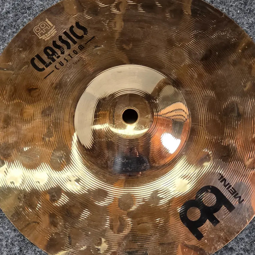 Used Meinl Classics Custom Splash Cymbal 10" - Very Good - Drum Center Of Portsmouth