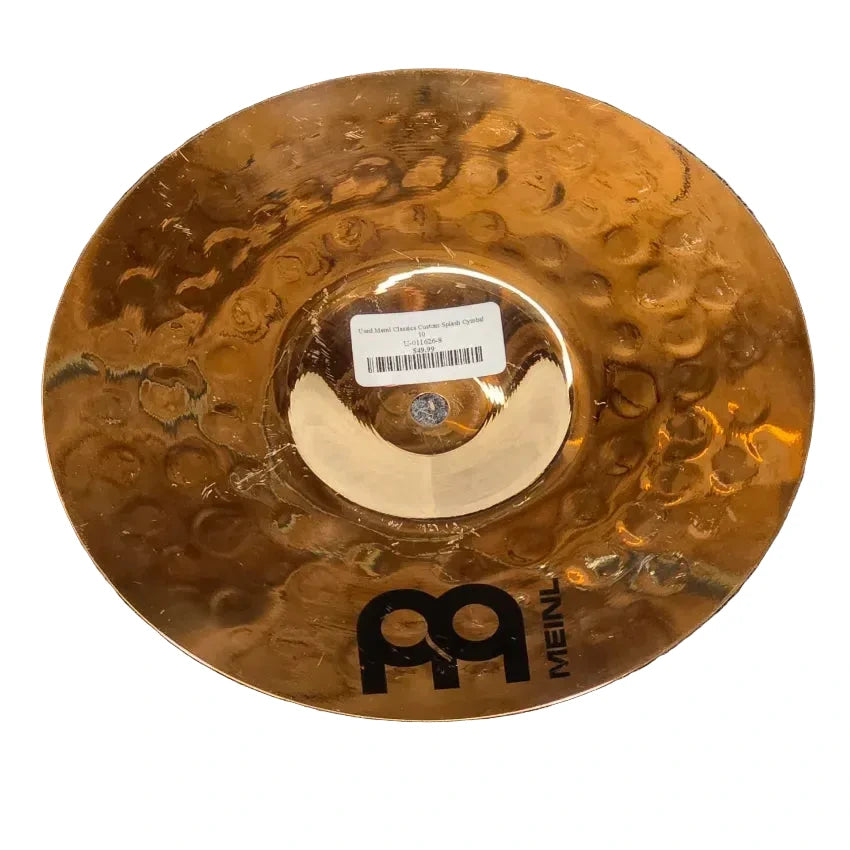 Used Meinl Classics Custom Splash Cymbal 10" - Very Good - Drum Center Of Portsmouth