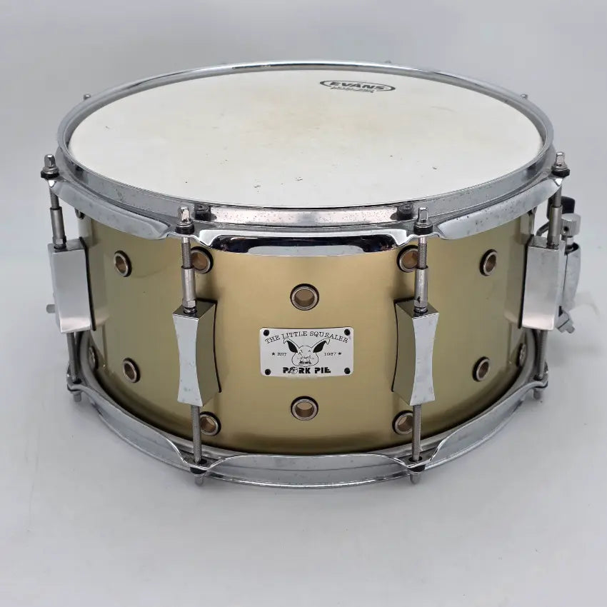 Used Pork Pie Little Squealer Snare Drum 14x6.5 - Good - Drum Center Of Portsmouth