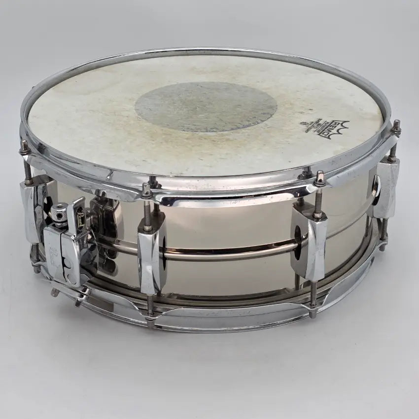 Used Pearl Sensitone Steel Snare Drum 14x5 - Good - Drum Center Of Portsmouth