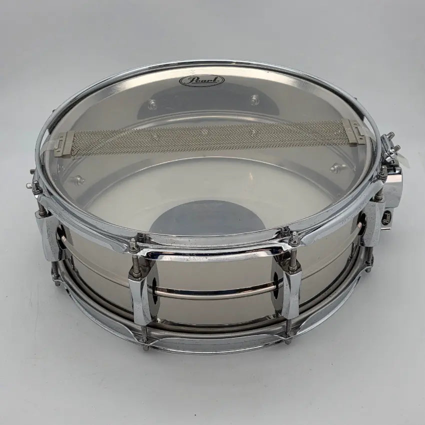 Used Pearl Sensitone Steel Snare Drum 14x5 - Good - Drum Center Of Portsmouth