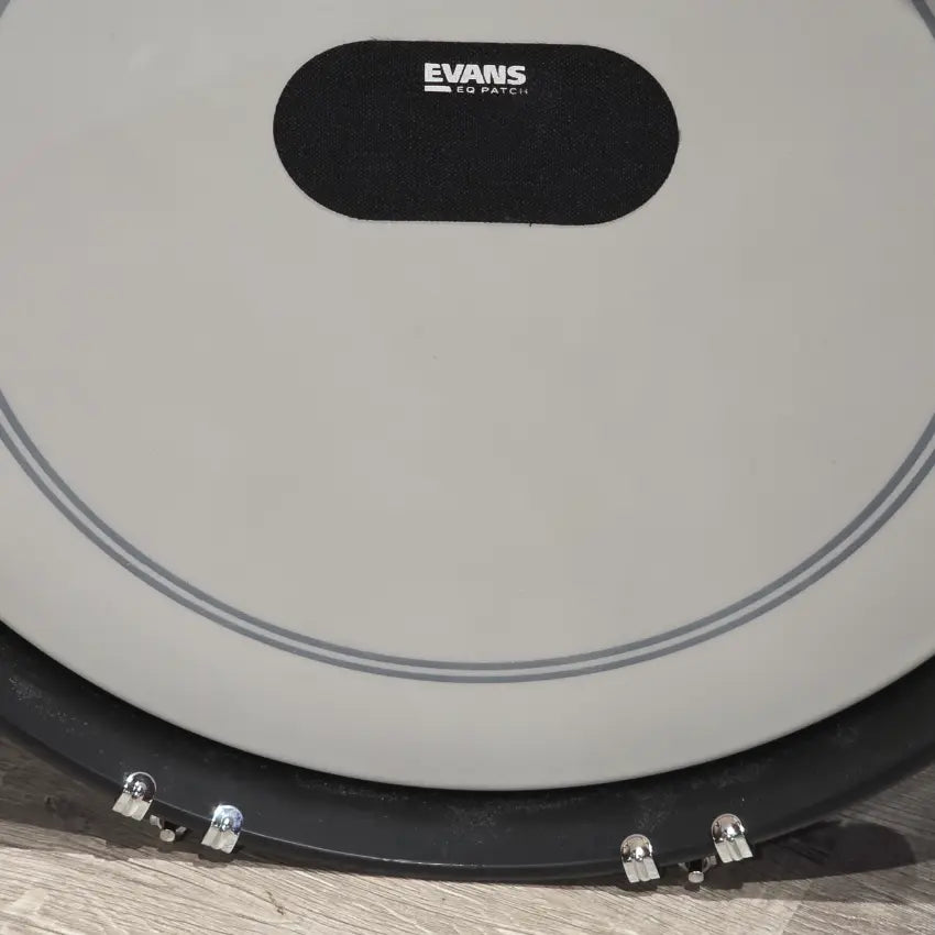 Used Gretsch Catalina Club 4pc Drum Set Blue Satin Flame - Very Good - Drum Center Of Portsmouth
