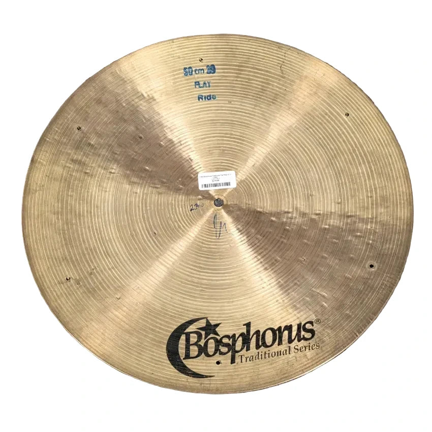 Used Bosphorus Traditional Flat Ride 20" - Very Good - Drum Center Of Portsmouth