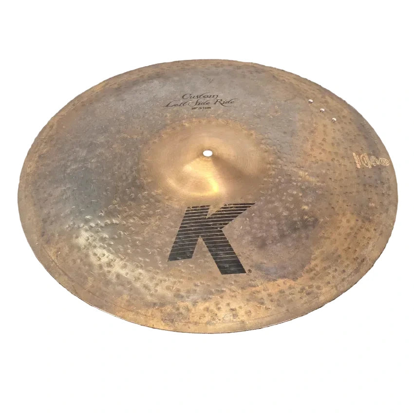 Used Zildjian K Custom Left Side Ride Cymbal 20" 2463 grams - Very Good - Drum Center Of Portsmouth