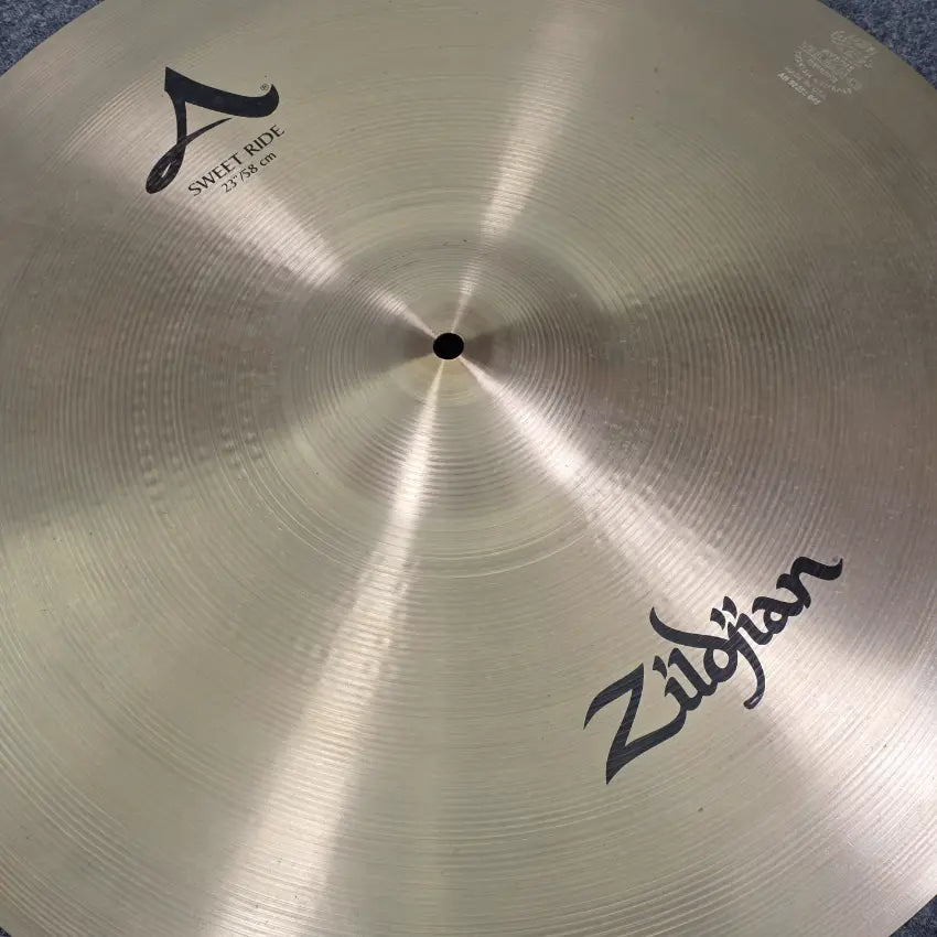 Used Zildjian A Sweet Ride Cymbal 23" - Very Good - Drum Center Of Portsmouth