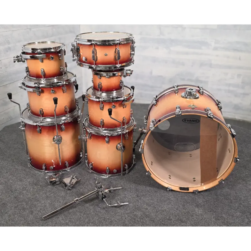 Used Ludwig Element 8pc Drum Set Sunburst - Good - Drum Center Of Portsmouth