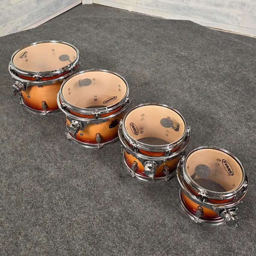 Used Ludwig Element 8pc Drum Set Sunburst - Good - Drum Center Of Portsmouth