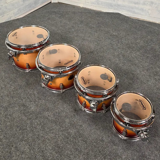 Used Ludwig Element 8pc Drum Set Sunburst - Good - Drum Center Of Portsmouth