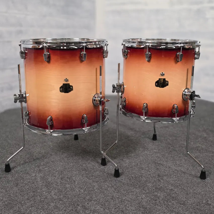 Used Ludwig Element 8pc Drum Set Sunburst - Good - Drum Center Of Portsmouth